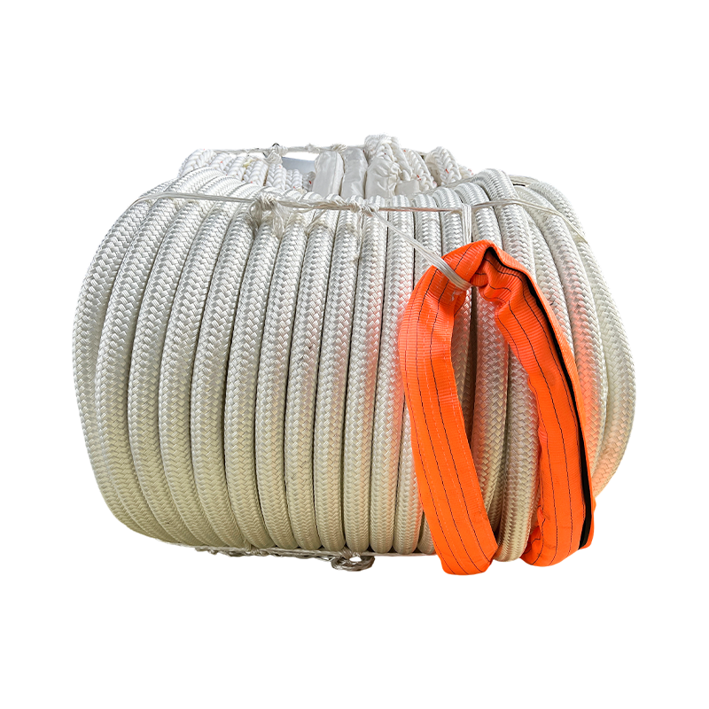 Kaksinkertainen punottu polyesteri/UHMWPE kiinnitysköysi/köysi